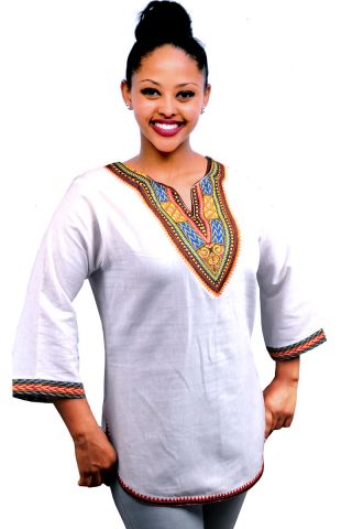 Ladies African Dashiki premium African Wax Print