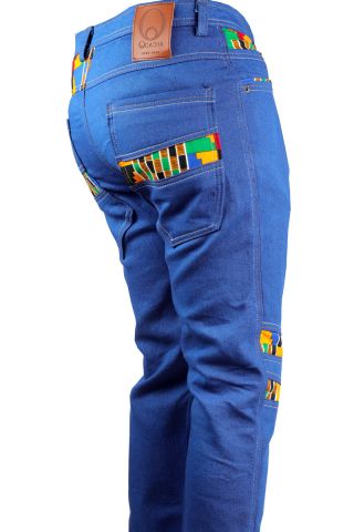Kente Afro-Jeans