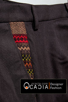 Formal African pants with African accents