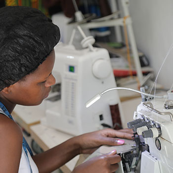 South African tailor trained at Ocacia